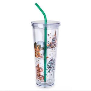 Disney Starbucks Tumber W/ Lid - Walt Disney World
